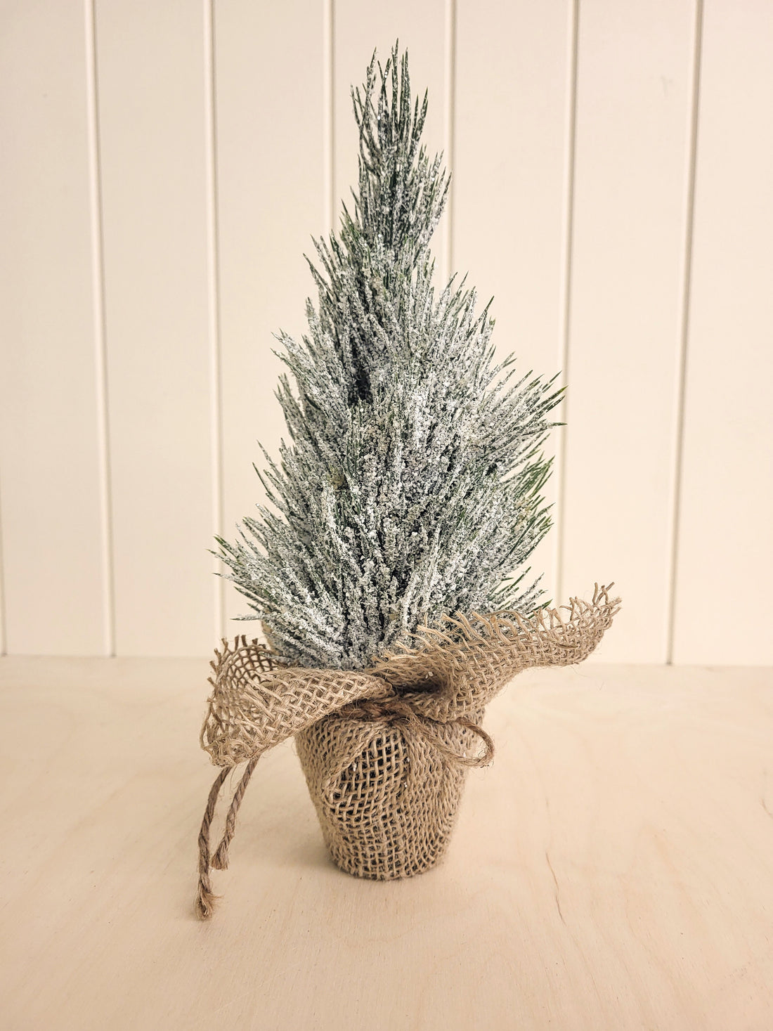 MINI SAPIN EN POT DE JUTE