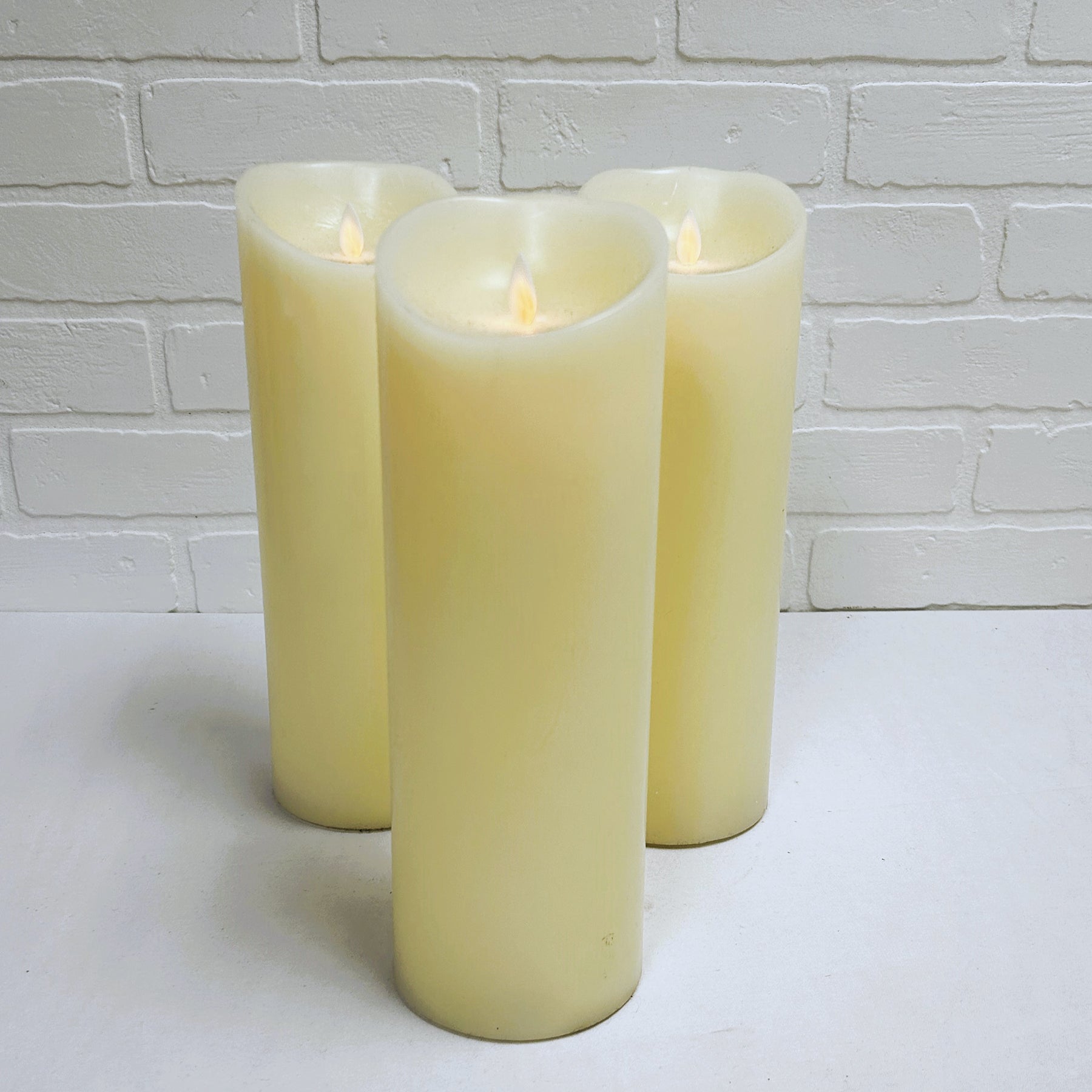 BOUGIES EN CIRE À PILES