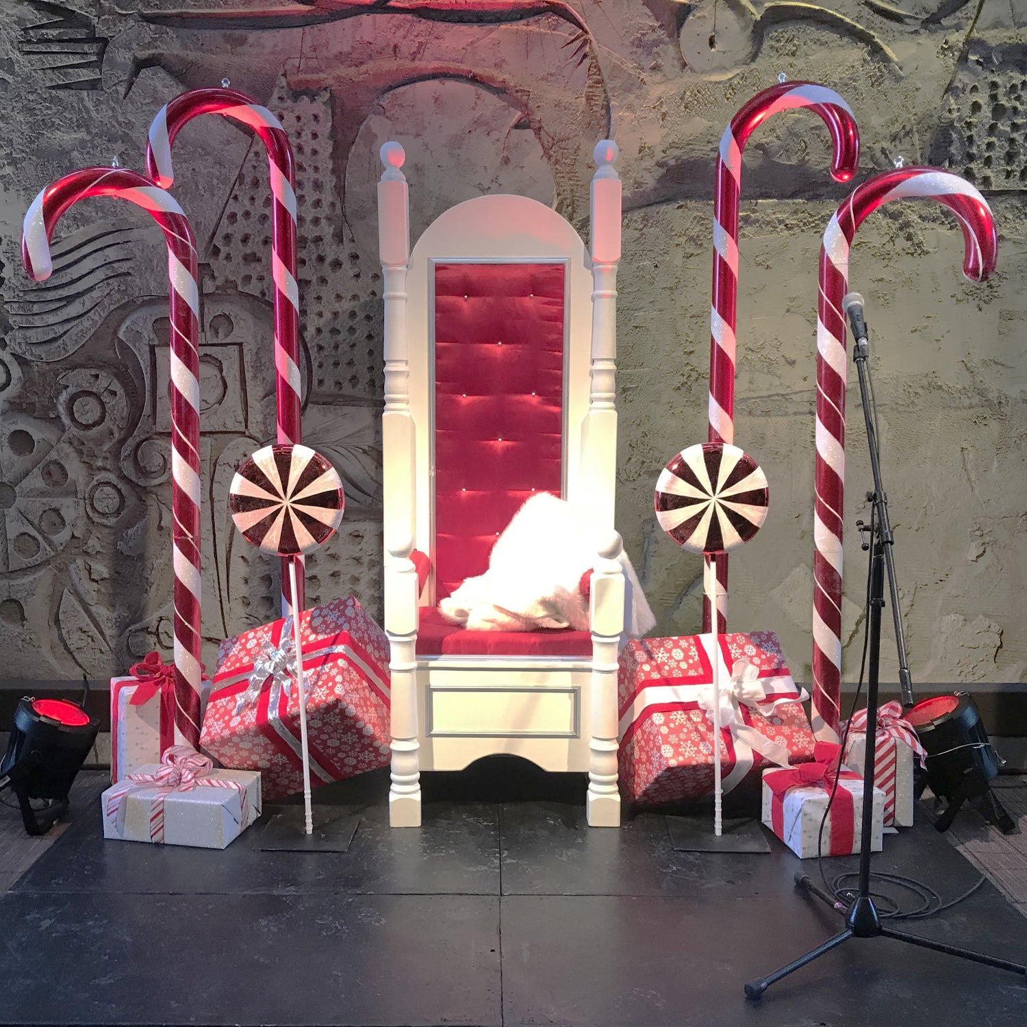CANNE DE BONBON GÉANTE